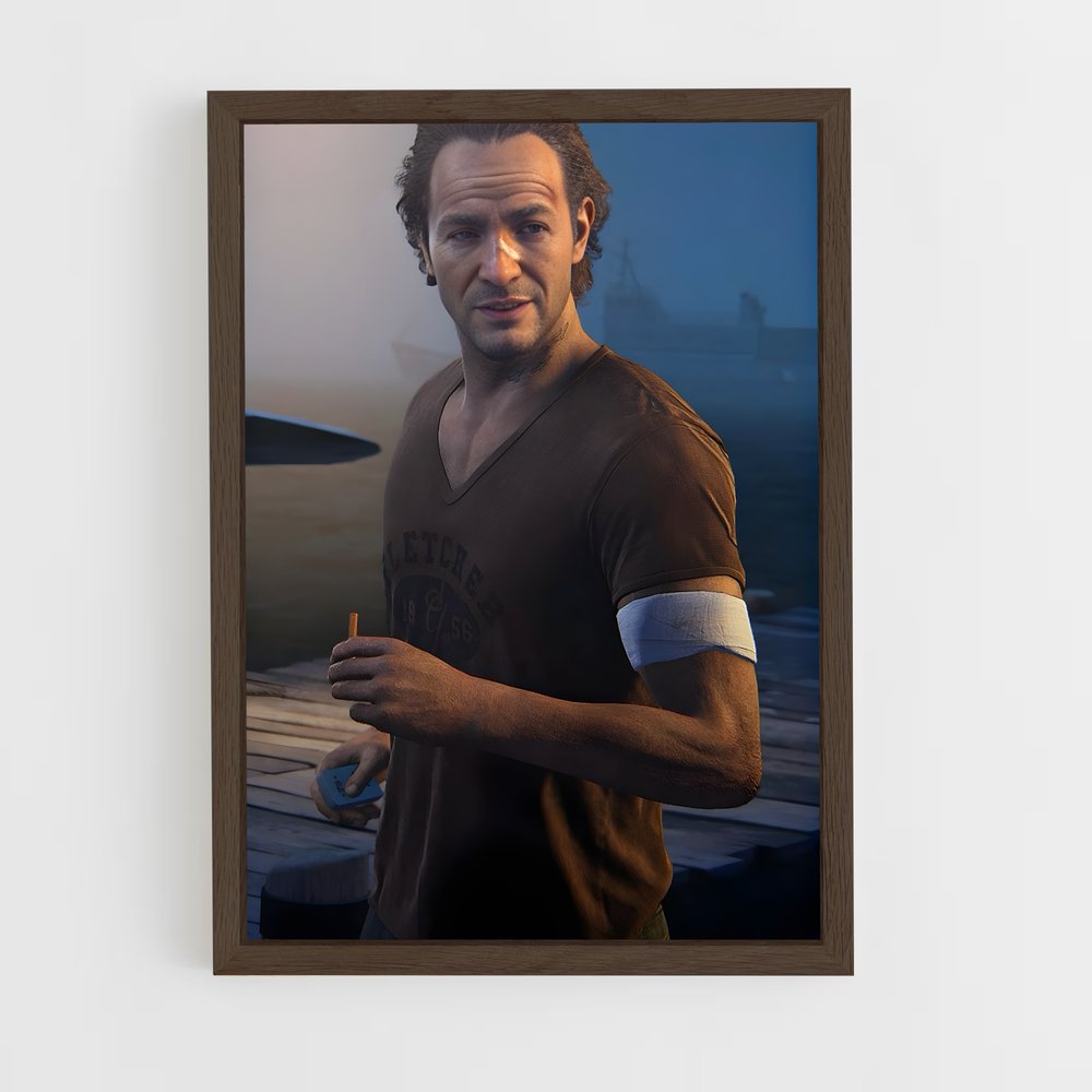 Poster L'Inflexible Sam – affiche Uncharted (vue 5)